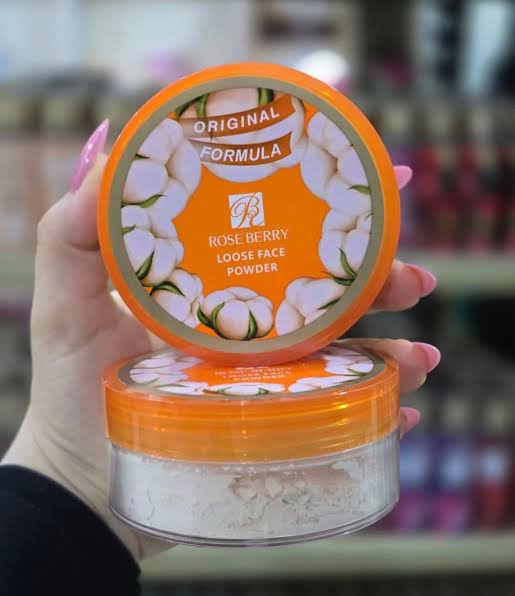 ROSE BERRY: loose face powder