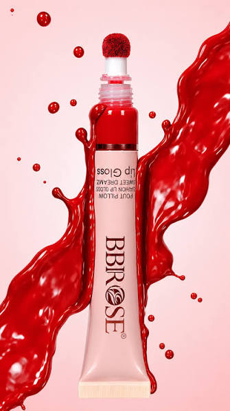 BBROSE:lip gloss pout pillow