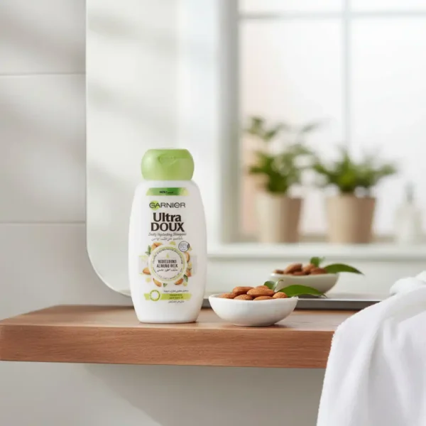 GARNIER: ultra doux(hydrating shampoo)