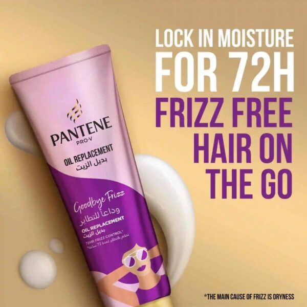Pantene: oil replacement (goodbye frizz)
