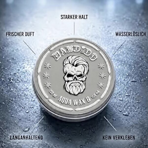 BANDIDO: AQUA WAX (Grey-6)