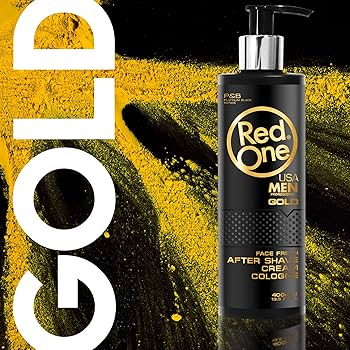 Red One : AFTER SHAVE CREAM COLOGNE GOLD