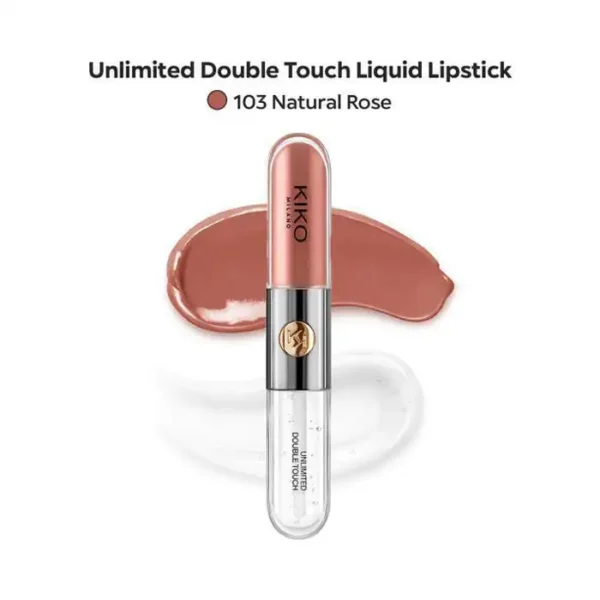 KIKO Unlimited Double Touch 103 Natural Rose
