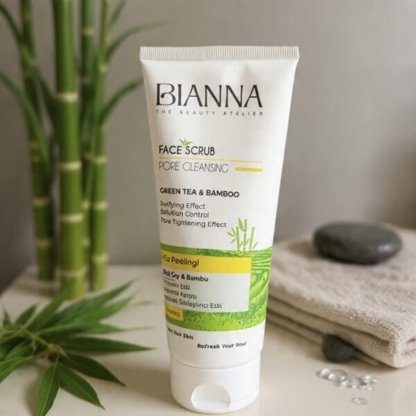 BIANNA Face Scrub - Green Tea & Bamboo