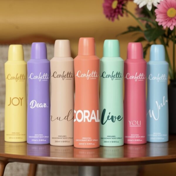 Confetti Londo : Perfumed Deodorant Body Spray