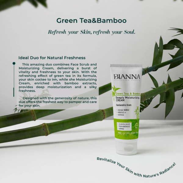 BIANNA Face Scrub - Green Tea & Bamboo