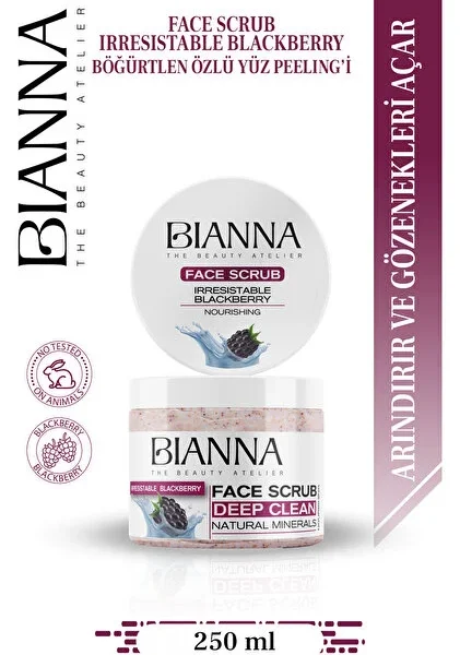 BIANNA Face Scrub - Irresistible Blackberry