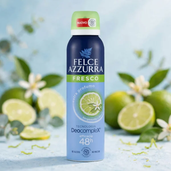 Felce Azzurra Fresco Deo Spray Bergamotto e Lime 48h