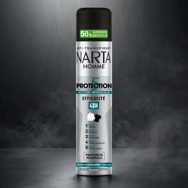 Narta Homme Protection 5 - Spray Anti-transpirant 48H