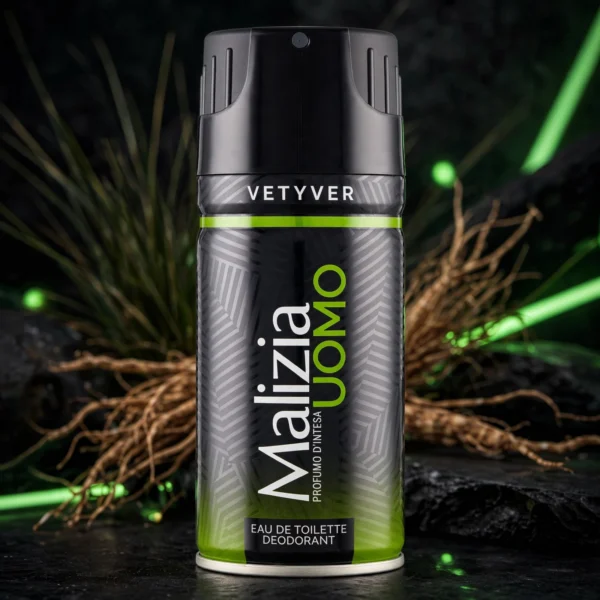 Malizia Uomo Vetyver - Eau De Toilette Deodorant