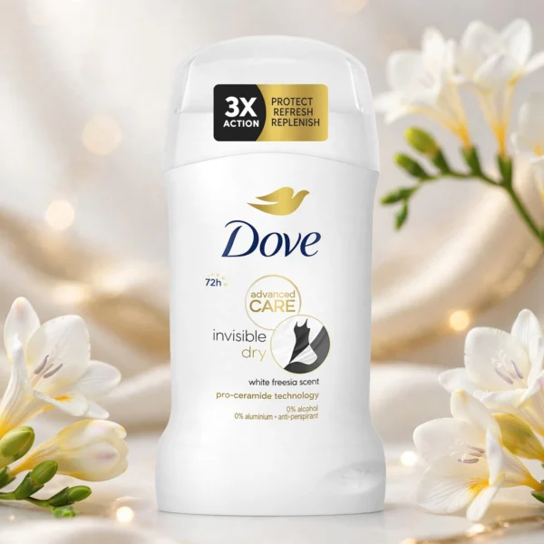 Dove Advanced Care Invisible Dry White Freesia 72h