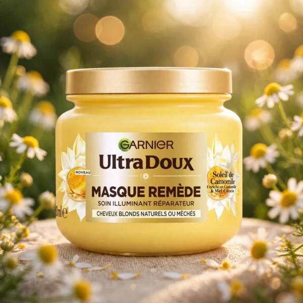 GARNIER Ultra Doux MASQUE REMÈDE SOIN ILLUMINANT RÉPARATEUR