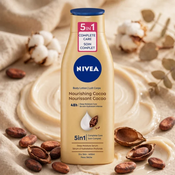 NIVEA Body Lotion Nourishing Cocoa - 5in1