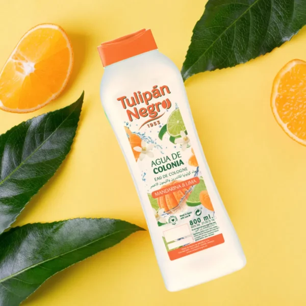 Tulipán Negro Agua de Colonia Mandarina & Lima - Eau de Cologne 800 ml