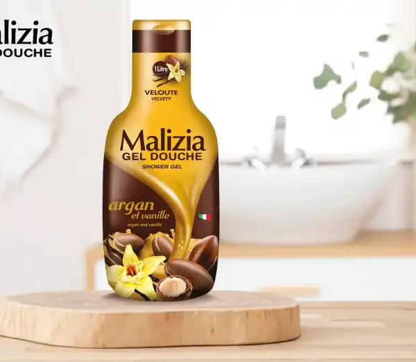 Malizia Gel Douche - Argan et Vanille