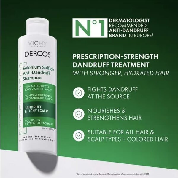 Vichy Dercos Anti-Dandruff DS - Shampoing Traitant